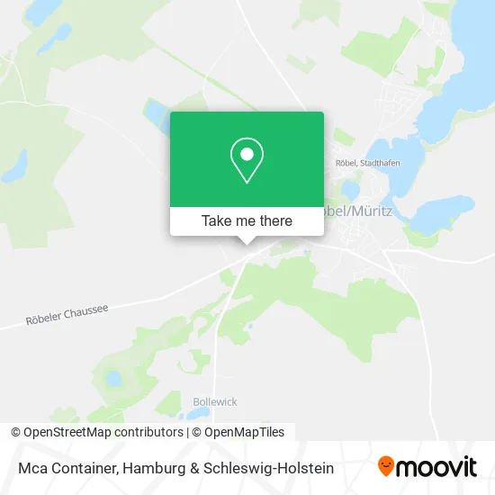 Карта Mca Container