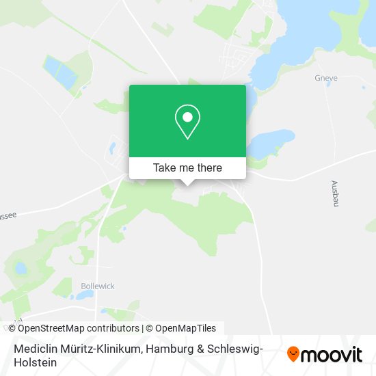 Mediclin Müritz-Klinikum map