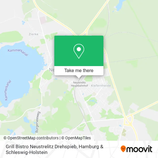 Карта Grill Bistro Neustrelitz Drehspieb