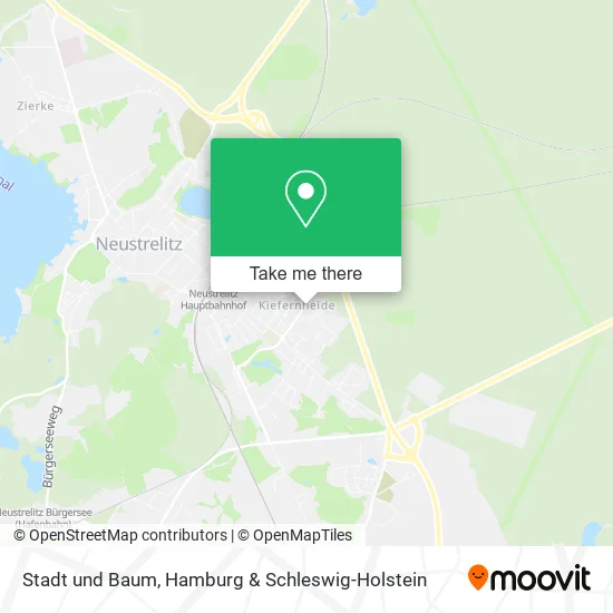 Карта Stadt und Baum