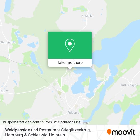 Waldpension und Restaurant Stieglitzenkrug map
