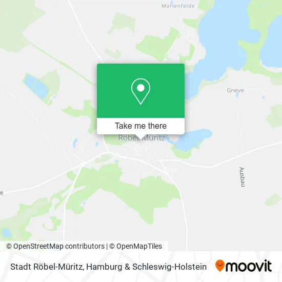 Карта Stadt Röbel-Müritz