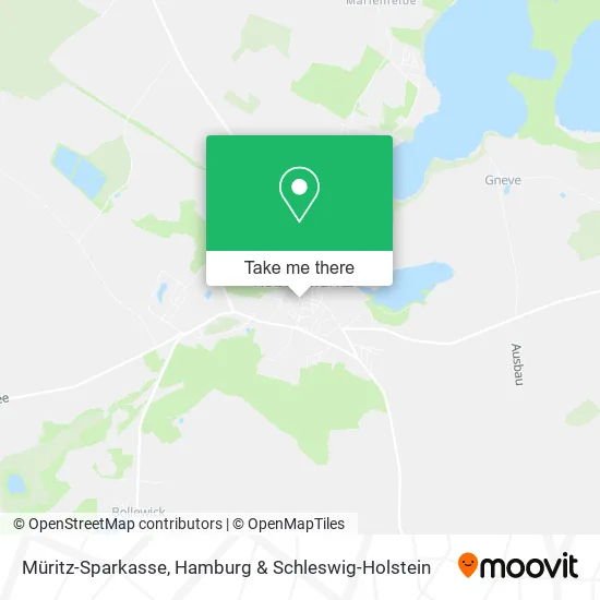 Карта Müritz-Sparkasse