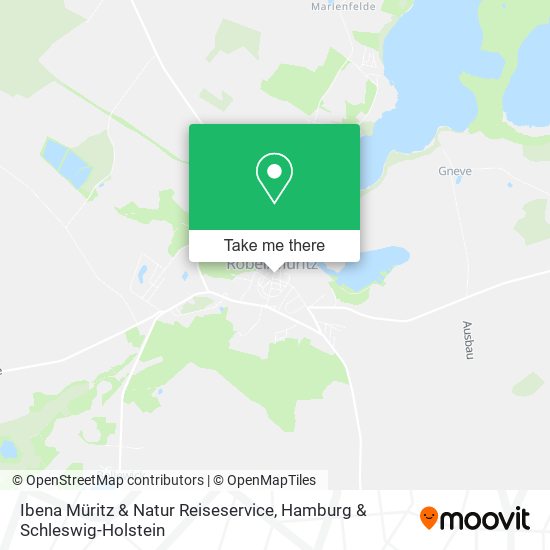Ibena Müritz & Natur Reiseservice map