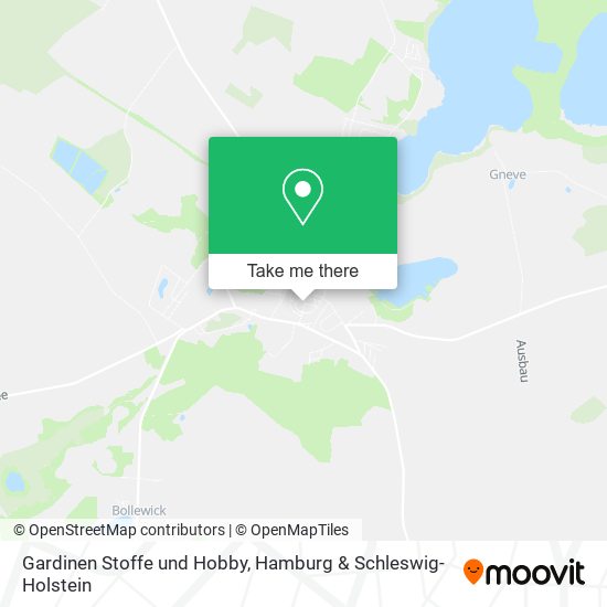 Gardinen Stoffe und Hobby map