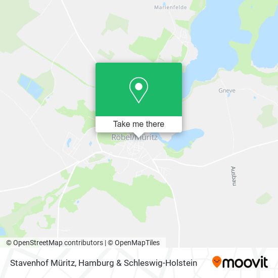 Stavenhof Müritz map