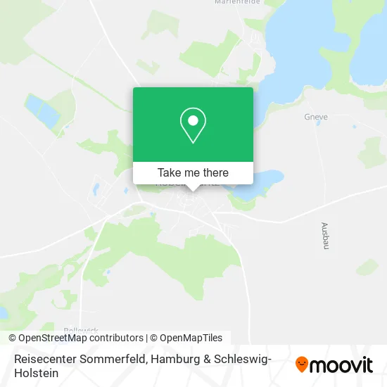 Карта Reisecenter Sommerfeld