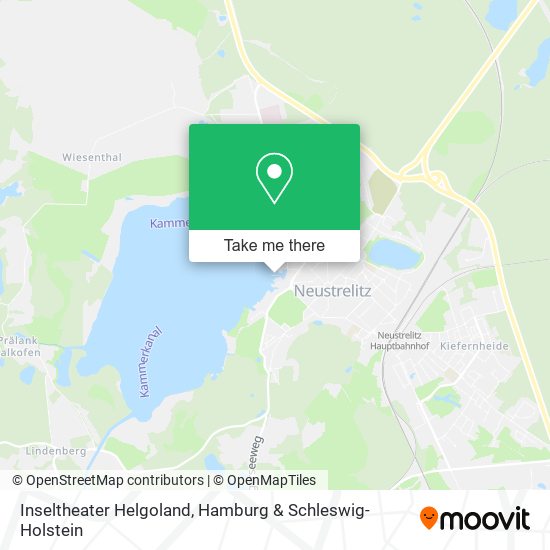 Inseltheater Helgoland map