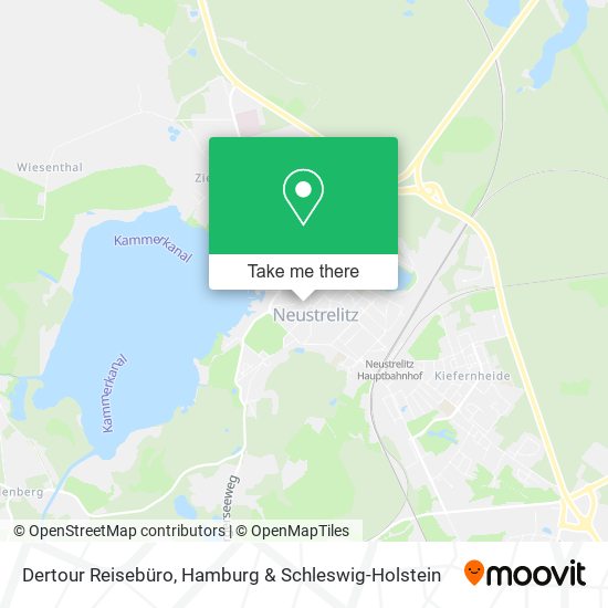 Dertour Reisebüro map