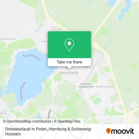 Карта Ostseeurlaub in Polen