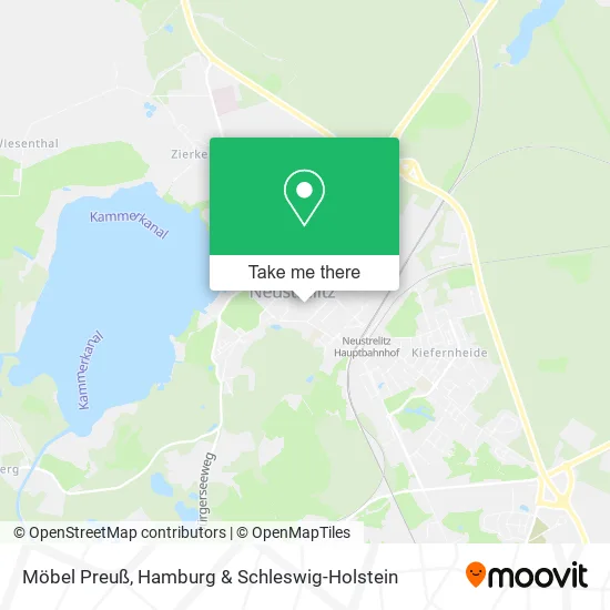Карта Möbel Preuß