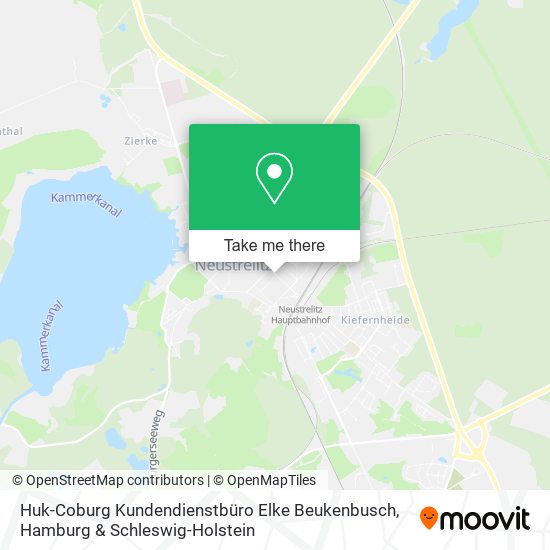 Huk-Coburg Kundendienstbüro Elke Beukenbusch map