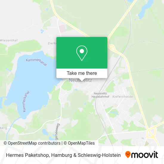 Карта Hermes Paketshop