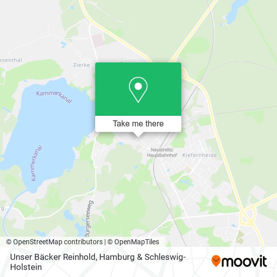 Unser Bäcker Reinhold map
