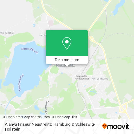 Карта Alanya Friseur Neustrelitz