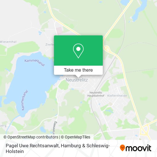 Pagel Uwe Rechtsanwalt map