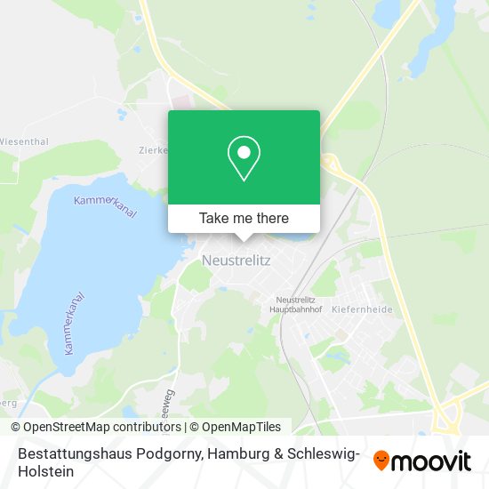 Bestattungshaus Podgorny map