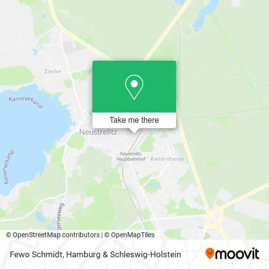 Карта Fewo Schmidt