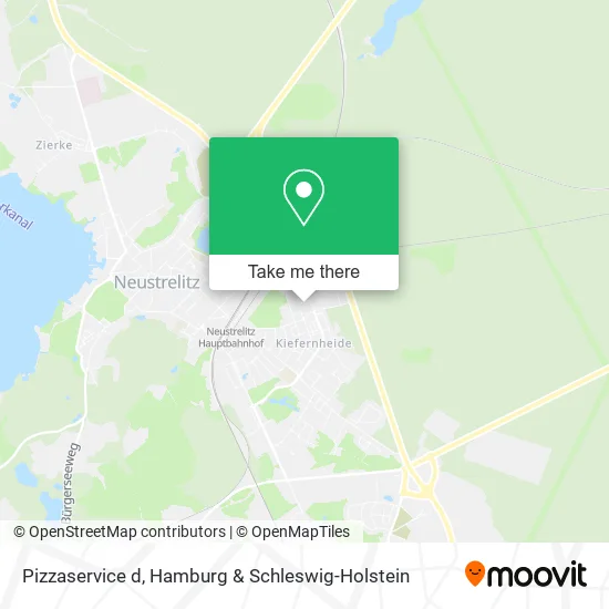 Карта Pizzaservice d