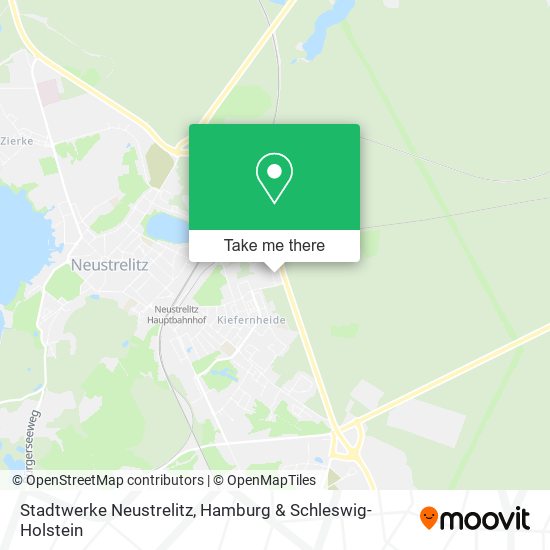 Stadtwerke Neustrelitz map