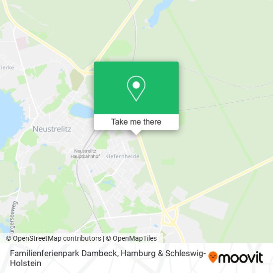Familienferienpark Dambeck map