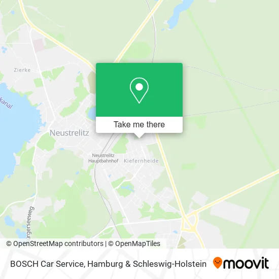 BOSCH Car Service map