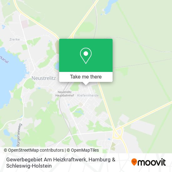 Gewerbegebiet Am Heizkraftwerk map