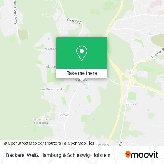Bäckerei Weiß map