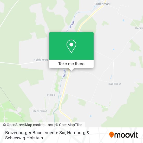 Boizenburger Bauelemente Sia map