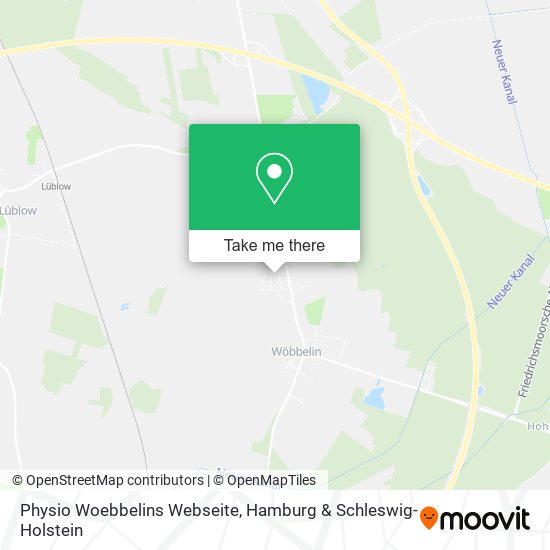 Physio Woebbelins Webseite map