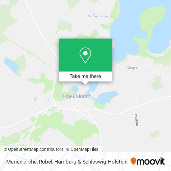 Marienkirche, Röbel map