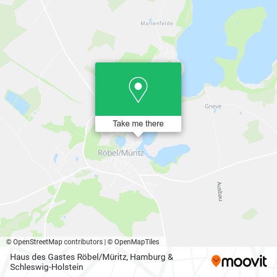 Haus des Gastes Röbel/Müritz map