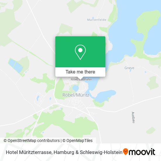 Hotel Müritzterrasse map
