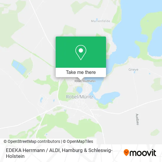 Карта EDEKA Herrmann / ALDI