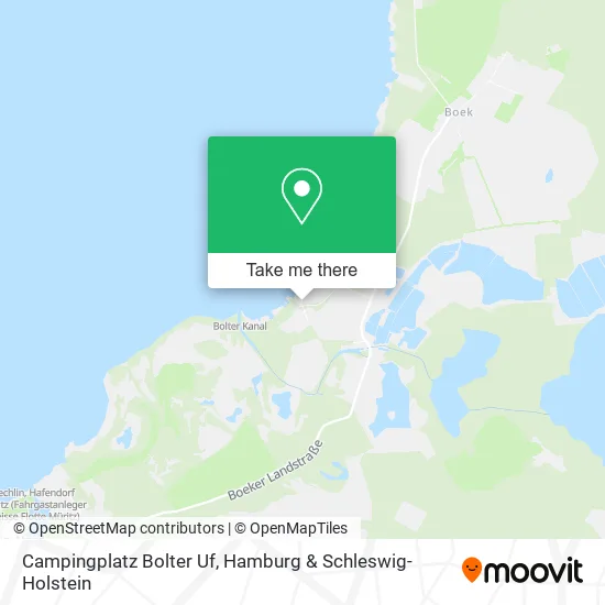 Карта Campingplatz Bolter Uf