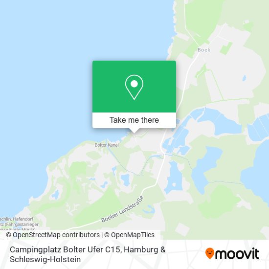 Campingplatz Bolter Ufer C15 map