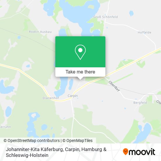 Johanniter-Kita Käferburg, Carpin map