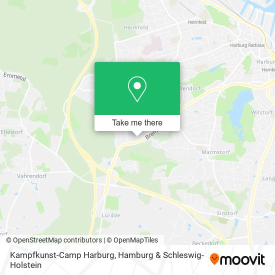 Kampfkunst-Camp Harburg map