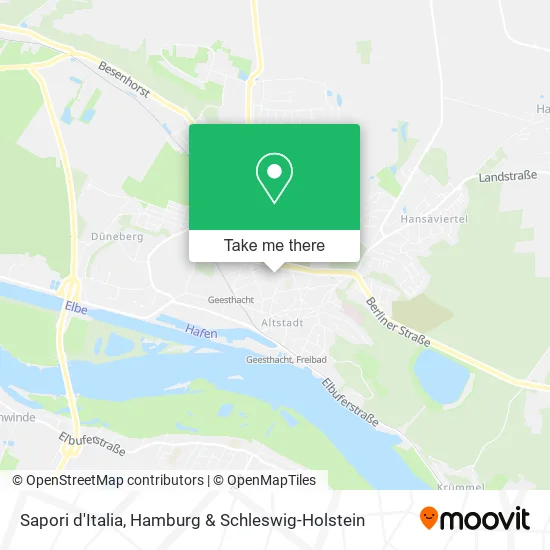 Карта Sapori d'Italia