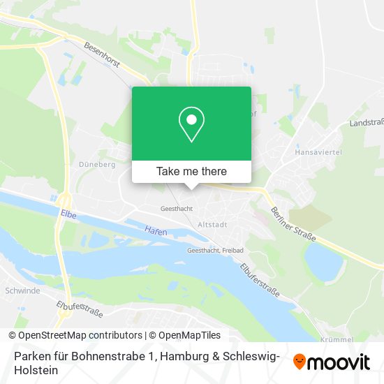 Parken für Bohnenstrabe 1 map