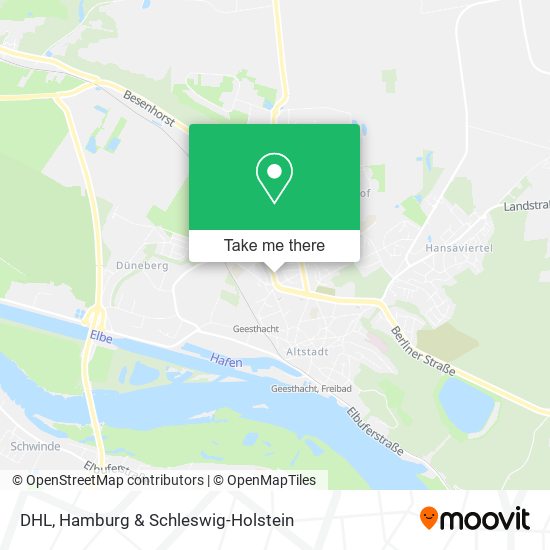 DHL map