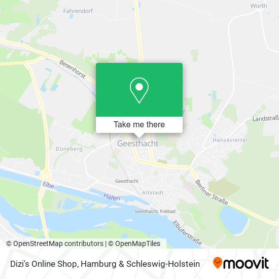 Dizi's Online Shop map