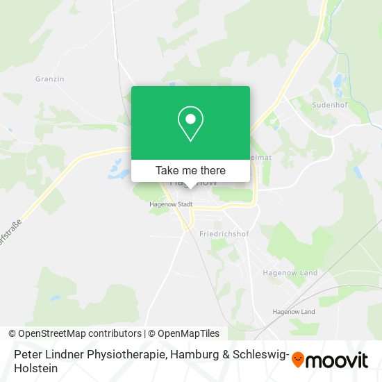 Peter Lindner Physiotherapie map
