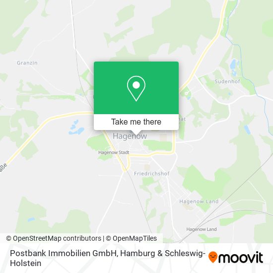 Postbank Immobilien GmbH map