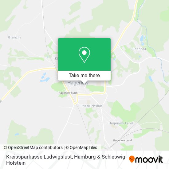 Kreissparkasse Ludwigslust map