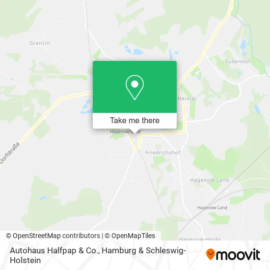 Карта Autohaus Halfpap & Co.