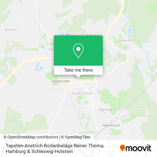 Карта Tapeten-Anstrich-Bodenbeläge Reiner Thoma