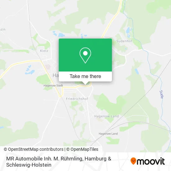 Карта MR Automobile Inh. M. Rühmling