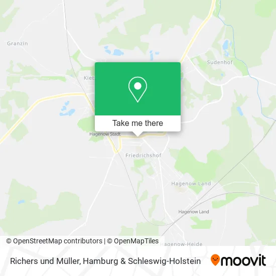 Карта Richers und Müller