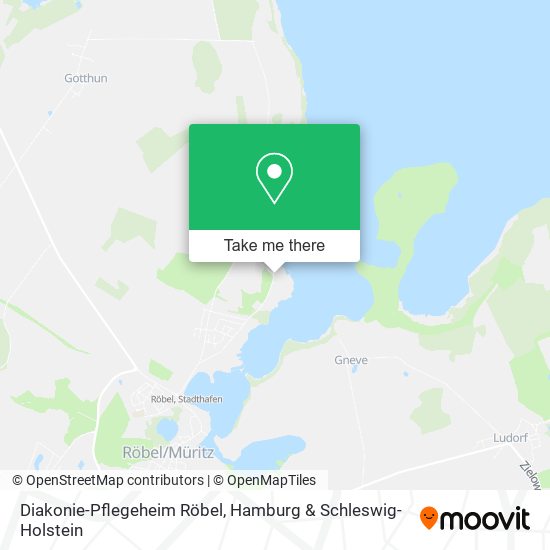 Diakonie-Pflegeheim Röbel map